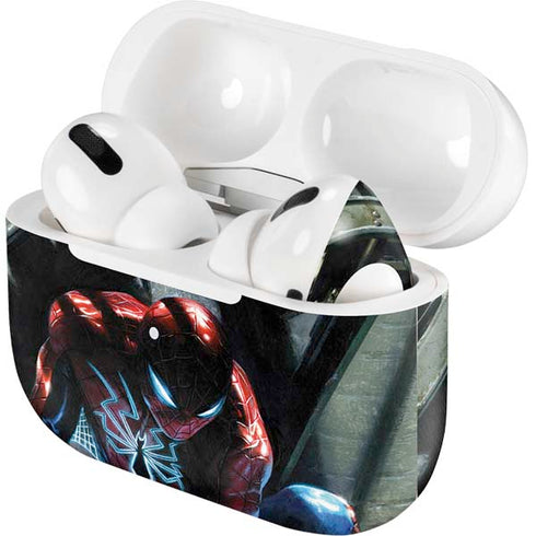 Marvel Spiderman New Suit Spiderman AirPods Skins